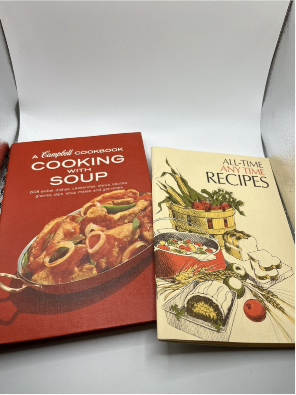 Vintage Campbell Cookbook Cooking With Soup Spiral Bound 608 Recipes Illustrated